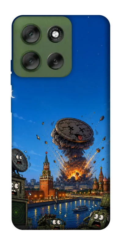 Чохол на Motorola Moto G56 5G Moscow never sleeps ver.8 фото 1 з 1