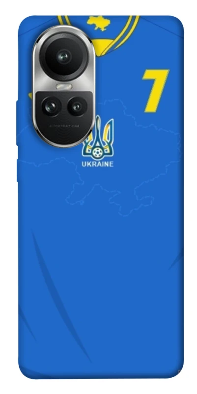 Чохол на Oppo Reno 10 UA-Football ver.4 фото 1 з 1