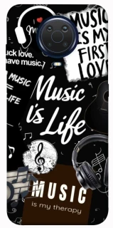 Чехол на Nokia G20 / G10 / 6.3 Music is Life фото 1 из 1