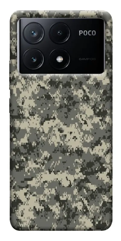 Чехол на Xiaomi Poco X6 Camouflage v25 фото 1 из 1