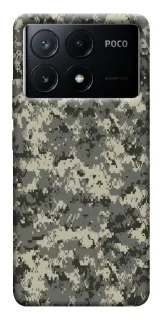 Чохол на Xiaomi Poco X6 Camouflage v25 фото 1 з 1