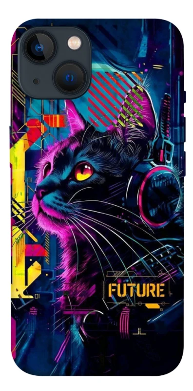 Чехол на Apple iPhone 13 (6.1") Cyber Cat v2 фото 1 из 1