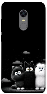 Чохол на Xiaomi Redmi 5 Plus / Redmi Note 5 (Single Camera) Three Cats фото 1 з 1