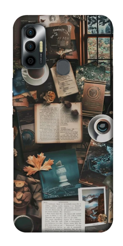 Чехол на TECNO Spark 7 Autumn collage фото 1 из 1