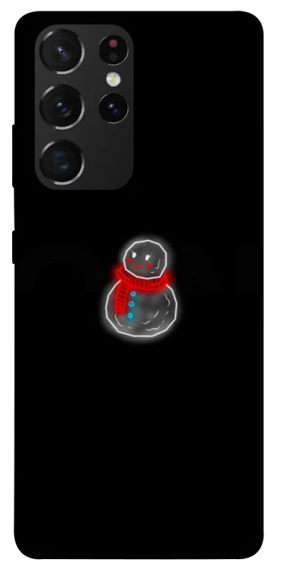 Чохол на Samsung Galaxy S21 Ultra Snowman фото 1 з 1