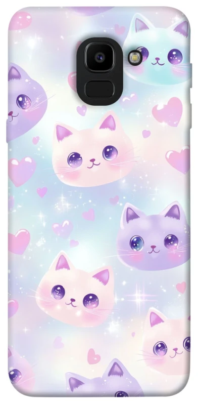 Чехол на Samsung J600F Galaxy J6 (2018) Funny Kittens ver.4 фото 1 из 1