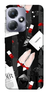 Чехол на Infinix Hot 30i Fashion collage ver.4 фото 1 из 1