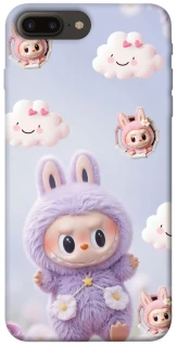 Чохол на Apple iPhone 7 plus / 8 plus Labubu & clouds фото 1 з 1