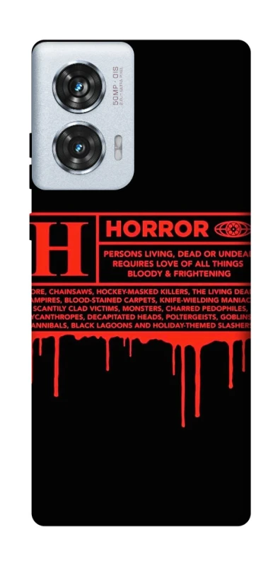 Чохол на Motorola Edge 50 Fusion Horror Halloween фото 1 з 1