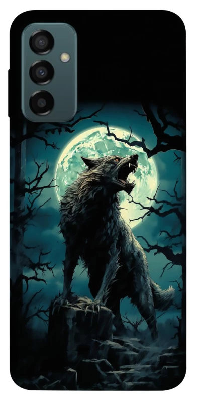 Чехол на Samsung Galaxy M13 4G Волк под луной фото 1 из 1