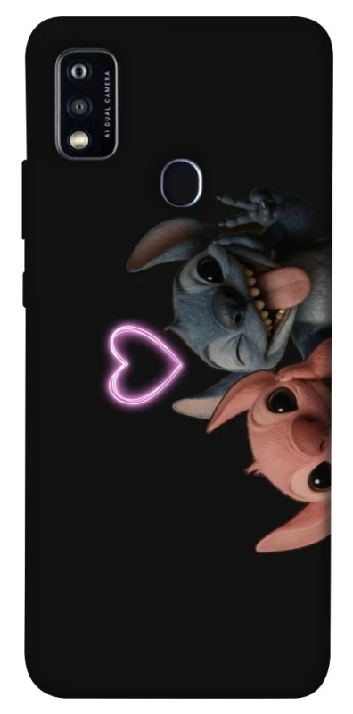 Чехол на ZTE Blade A51 Love Stitch & Angel фото 1 из 1