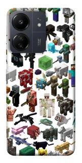 Чохол на Xiaomi Poco C65 Minecraft v4 фото 1 з 1