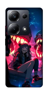 Чехол на Xiaomi Poco M6 Pro 4G Anime girl фото 1 из 1
