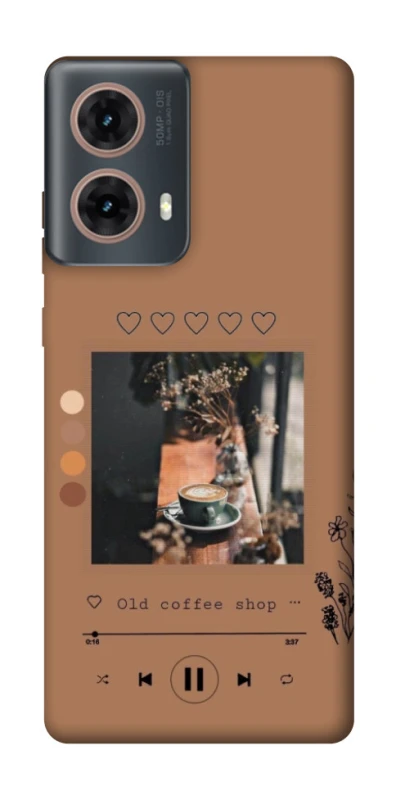 Чохол на Motorola Moto G85 Coffee player фото 1 з 1