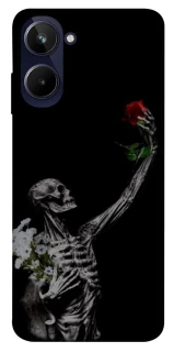 Чохол на Realme 10 4G Skeleton vs Rose фото 1 з 1