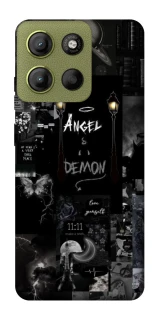 Чехол на Motorola Moto G15 4G Angel & Demon фото 1 из 1