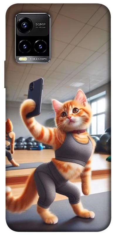 Чехол на Vivo Y21 / Y33s Кошечка фото 1 из 1