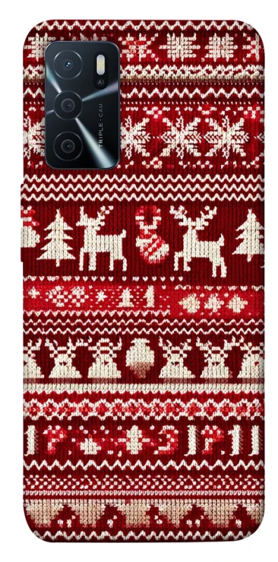 Чохол на Oppo A16s / A16 Christmas jumper ver.2 фото 1 з 1