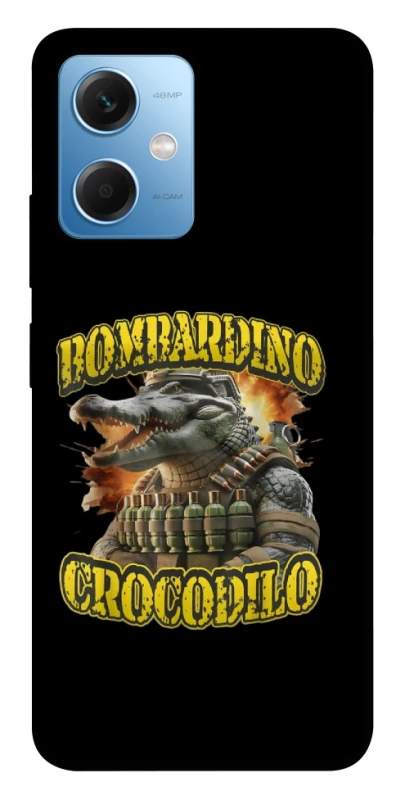 Чохол на Xiaomi Redmi Note 12 5G Bombardino Crocodilo фото 1 з 1