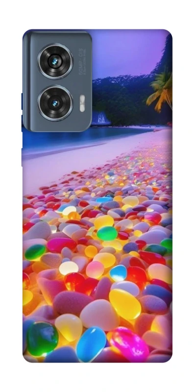 Чохол на Motorola Edge 50 Каміння світиться на березі фото 1 з 1