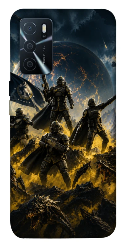 Чохол на Oppo A16s / A16 HELLDIVERS фото 1 з 1