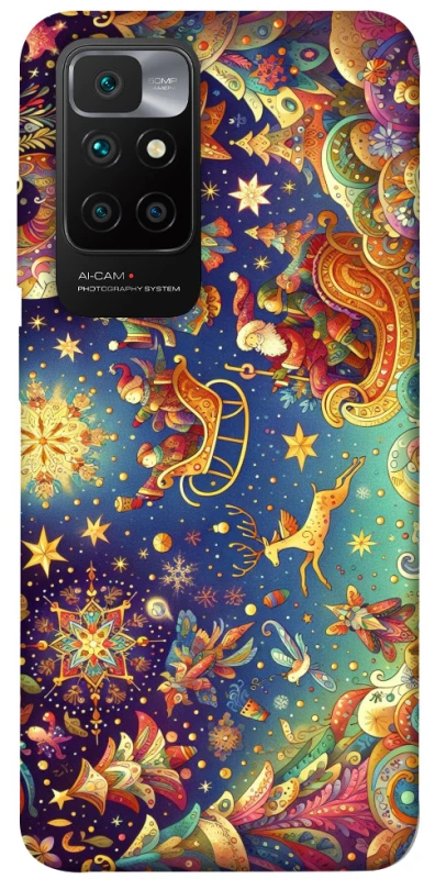 Чохол на Xiaomi Redmi 10 Christmas spirit ver.10 фото 1 з 1