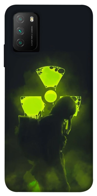 Чехол на Xiaomi Poco M3 Радиация v2 фото 1 из 1