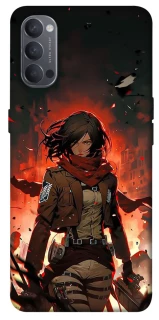 Чохол на Oppo Reno 4 Mikasa v2 фото 1 з 1