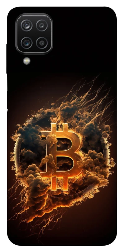 Чехол на Samsung Galaxy A12 Smoky Bitcoin фото 1 из 1