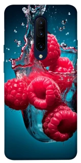 Чохол на OnePlus 7 Pro Малинка у воді фото 1 з 1