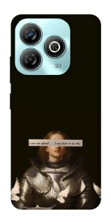 Чехол на ZTE Blade A75 4G Not afraid фото 1 из 1