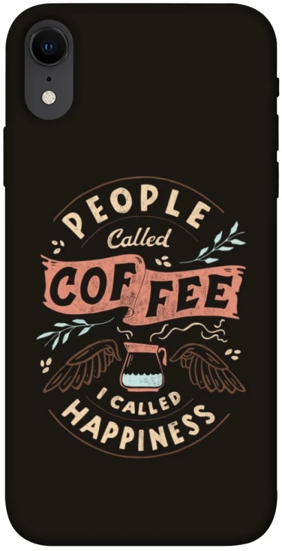 Чохол на Apple iPhone XR (6.1") Сoffee happiness фото 1 з 1