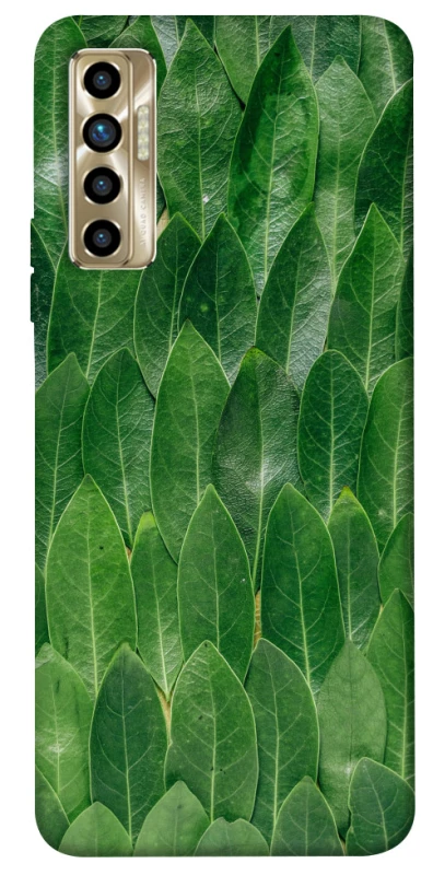 Чехол на TECNO Camon 17P Листья фото 1 из 1