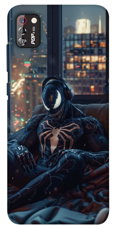 Чехол на TECNO POP 4 Pro Venom earphones фото 1 из 1