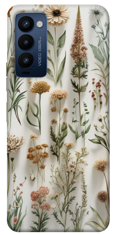 Чохол на TECNO Camon 18 Floral design ver.2 фото 1 з 1