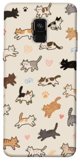 Чохол на Samsung A530 Galaxy A8 (2018) Cat style ver.2 фото 1 з 1