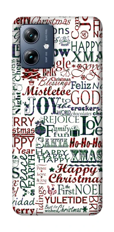 Чехол на Motorola Moto G54 Power Christmas mood ver.3 фото 1 из 1
