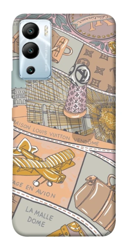 Чохол на Infinix Hot 12i Fashion collage ver.2 фото 1 з 1