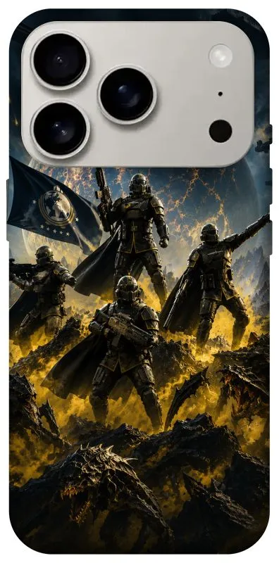 Чехол на Apple iPhone 18 Pro HELLDIVERS фото 2 из 2