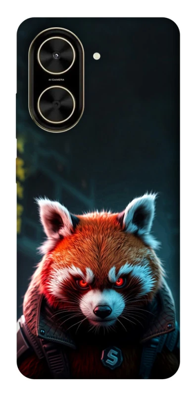 Чохол на Xiaomi Poco C71 Cyber Red Panda фото 1 з 1
