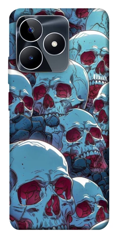 Чохол на Realme C53 Skulls v2 фото 1 з 1