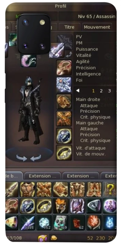 Чохол на Samsung Galaxy Note 10 Lite (A81) Character Menu ver.1 фото 1 з 1