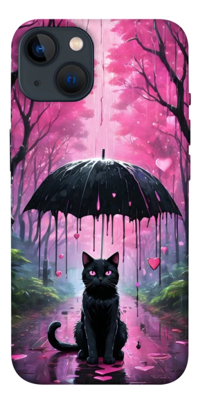 Чохол на Apple iPhone 13 (6.1") Black cat фото 1 з 1