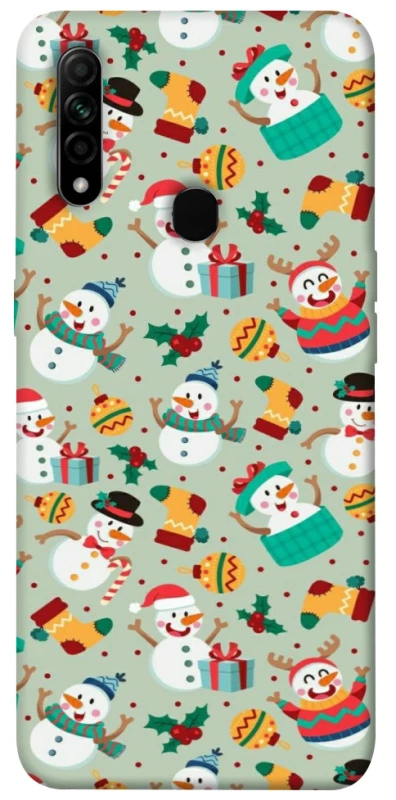 Чехол на Oppo A31 Новогодний v2 фото 1 из 1