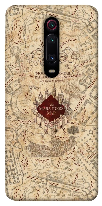 Чохол на Xiaomi Redmi K20 / K20 Pro / Mi9T / Mi9T Pro Harry Potter Marauder's Map фото 1 з 1
