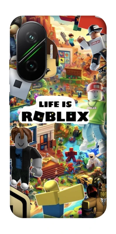 Чохол на Xiaomi Poco F7 Life is Roblox фото 1 з 1