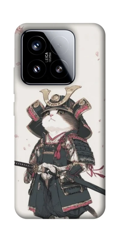 Чохол на Xiaomi 15 Samurai Cat Warrior фото 1 з 1