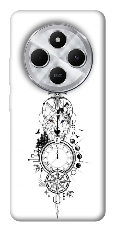 Чехол на Xiaomi Redmi 14C / Poco C75 Tattoo ver.8 фото 1 из 1