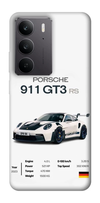Чехол на Realme C75 Porsche 911 GT3 фото 1 из 1