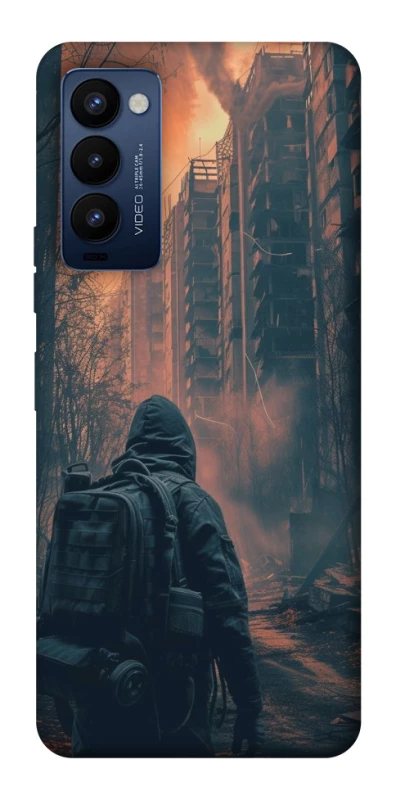 Чохол на TECNO Camon 18 Pro Сталкер v8 фото 1 з 1